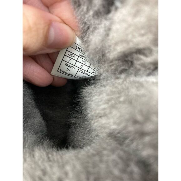 UGG Australia Customizable Bailey Bow Short Shearling Boots Charcoal - Picture 5 of 7